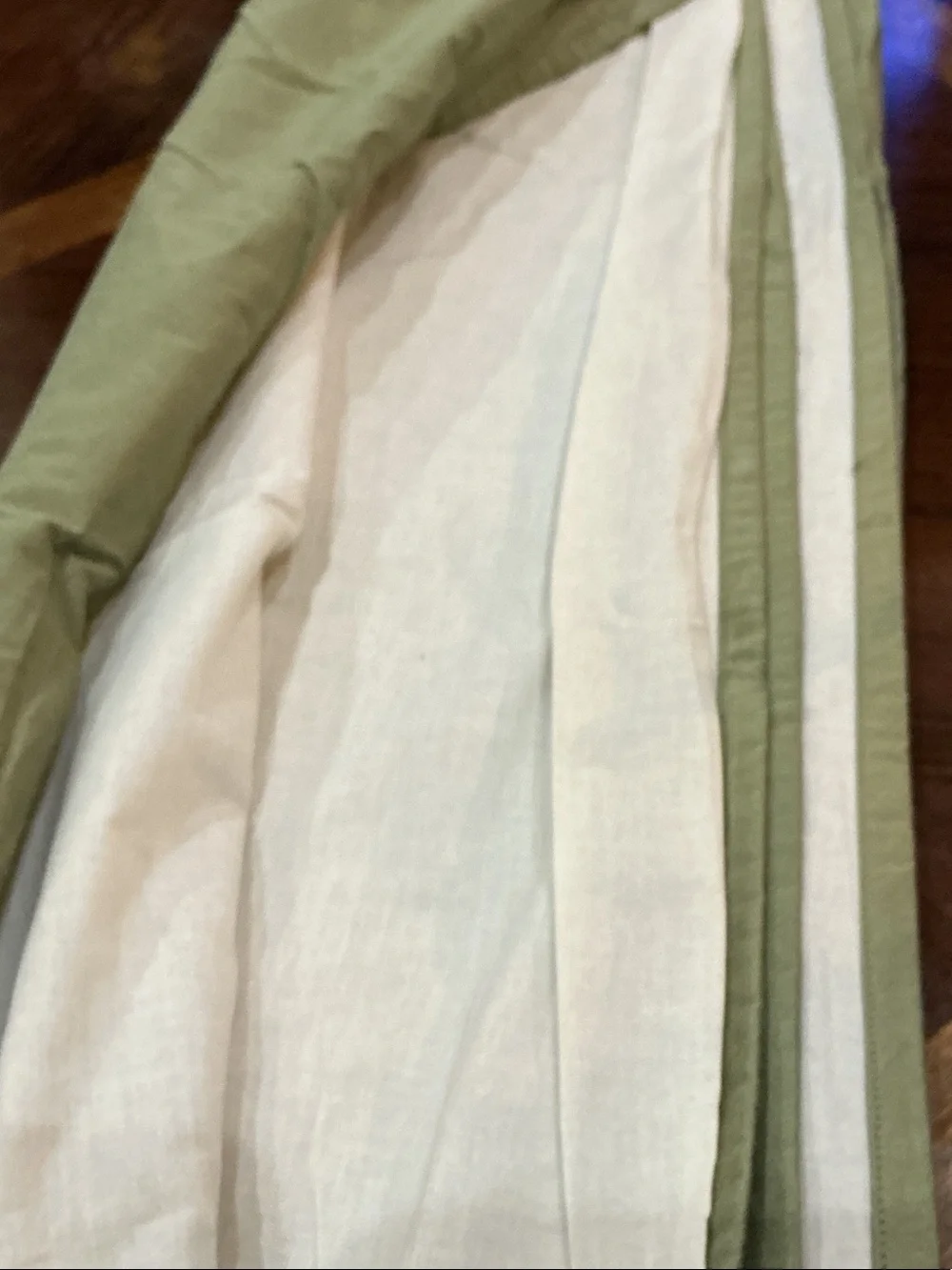 Bundle/pair of two(2) Spiegel Light Green Curtains Drapes